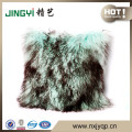 living room mongilian lamb skin sofa pillow